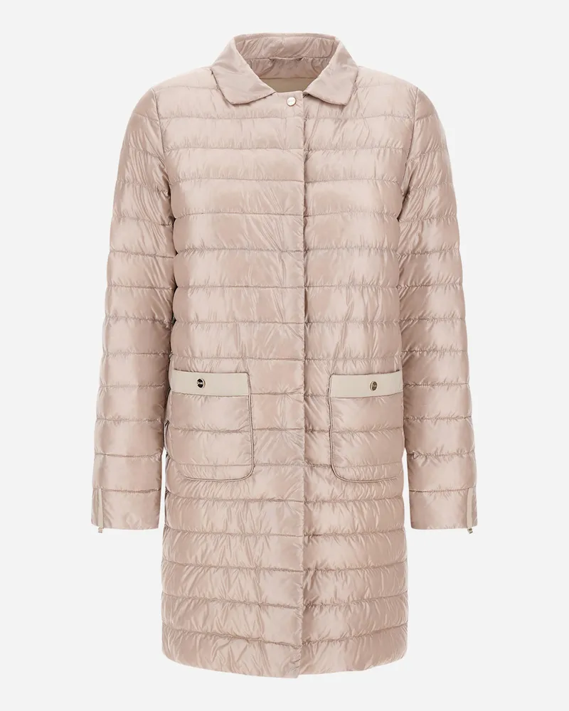 Herno Mantel Aus Nylon Ultralight Chantilly