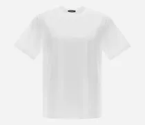 T-shirt Aus Superfine Cotton Stretch