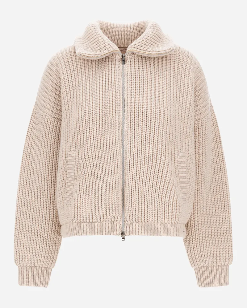 Herno Cardigan Resort Aus Infinity - Frau Pullover & Strickjacken Chantilly Chantilly