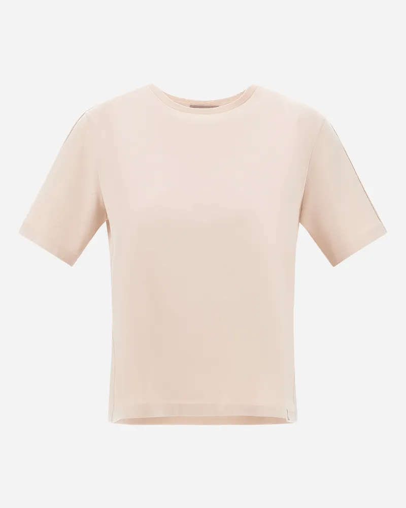 Herno T-shirt Resort Aus Jersey Aus Schwerer Baumwolle - Frau T-shirts Und Tops Chantilly Chantilly