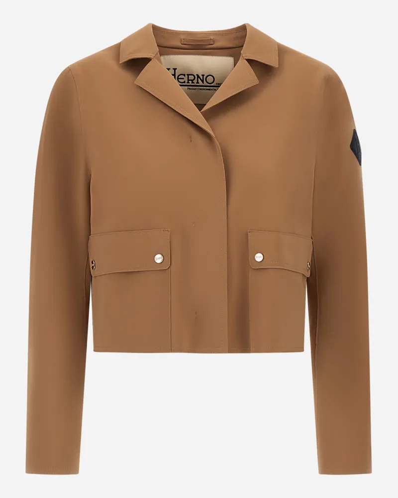 Herno Jacke Aus First-act Pef Camel