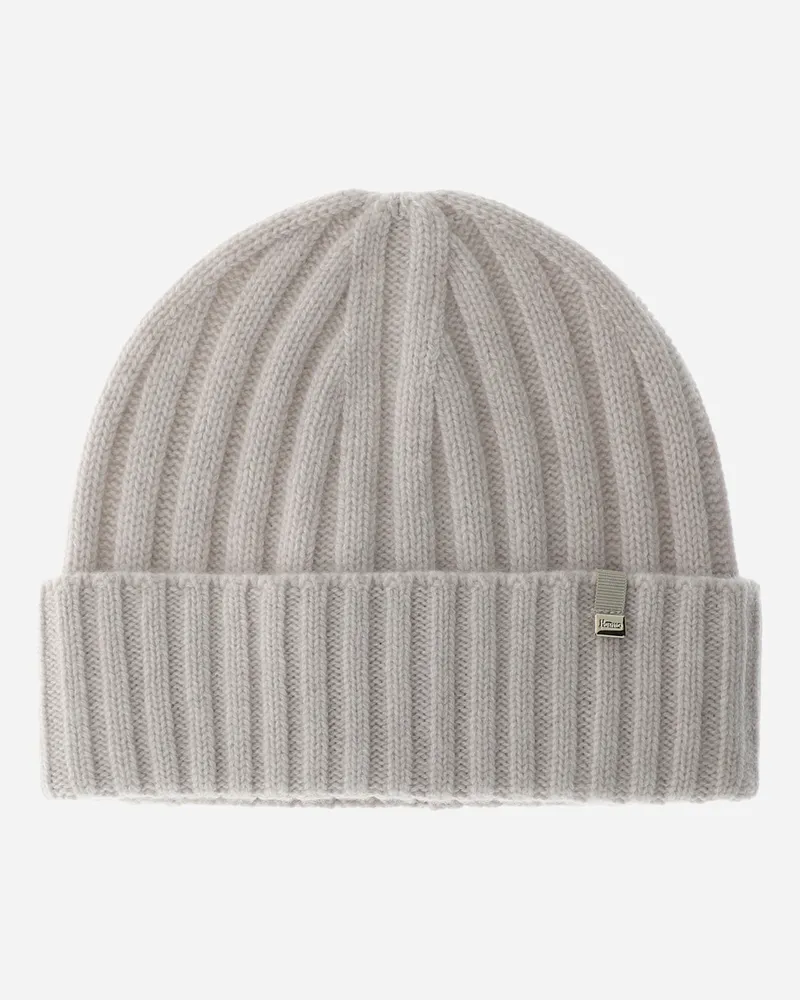 Herno Beanie Aus Kaschmir - Frau Hüte Écru Écru