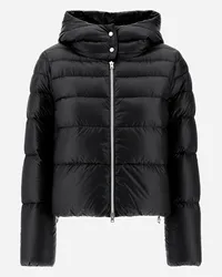 Herno Bomberjacke Resort Aus Nylon Ultralight Schwarz