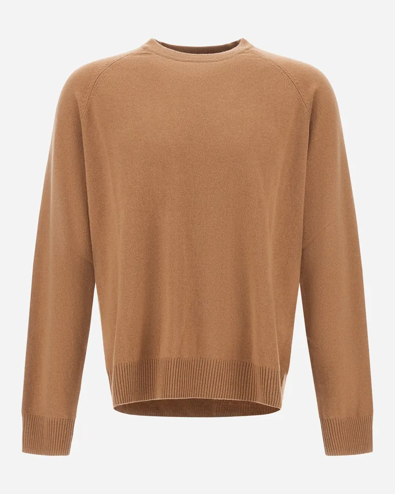 Herno Pullover Aus Kaschmir - Mann Pullover & Strickjacken Camel Camel