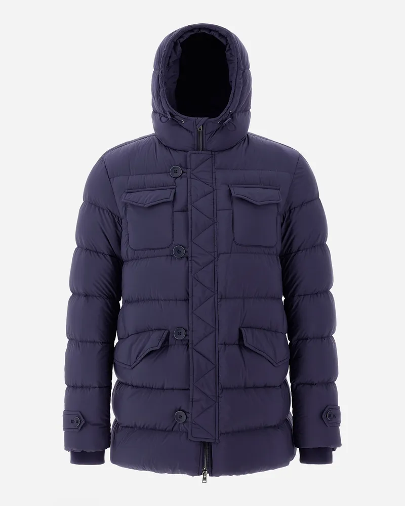 Herno L'eskimo - Mann Parka & Jacken Blau Blau