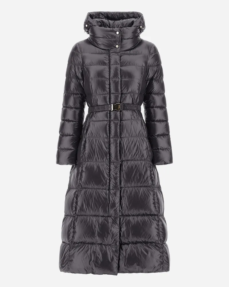 Herno Winterjacke Aus Nylon Ultralight - Frau Capes Eisen Eisen