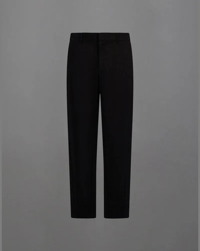 Herno Hose Laminar Aus Wool Touch -   Schwarz Schwarz
