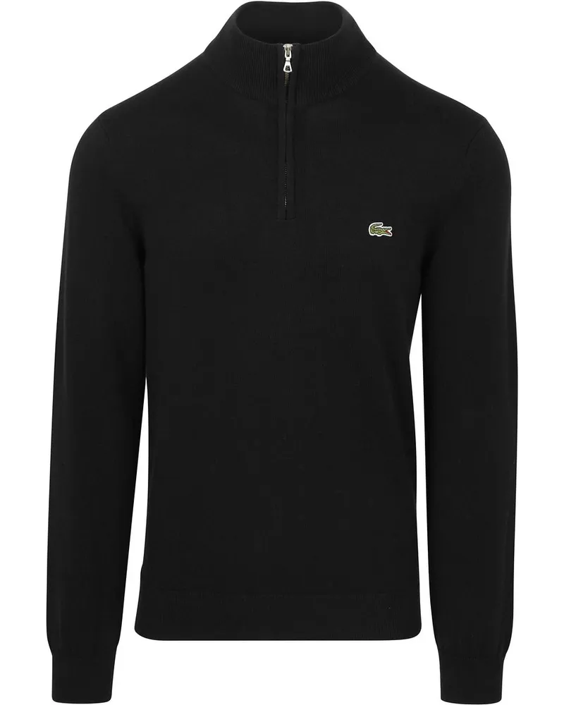 Lacoste Pullover Zipper Schwarz Schwarz