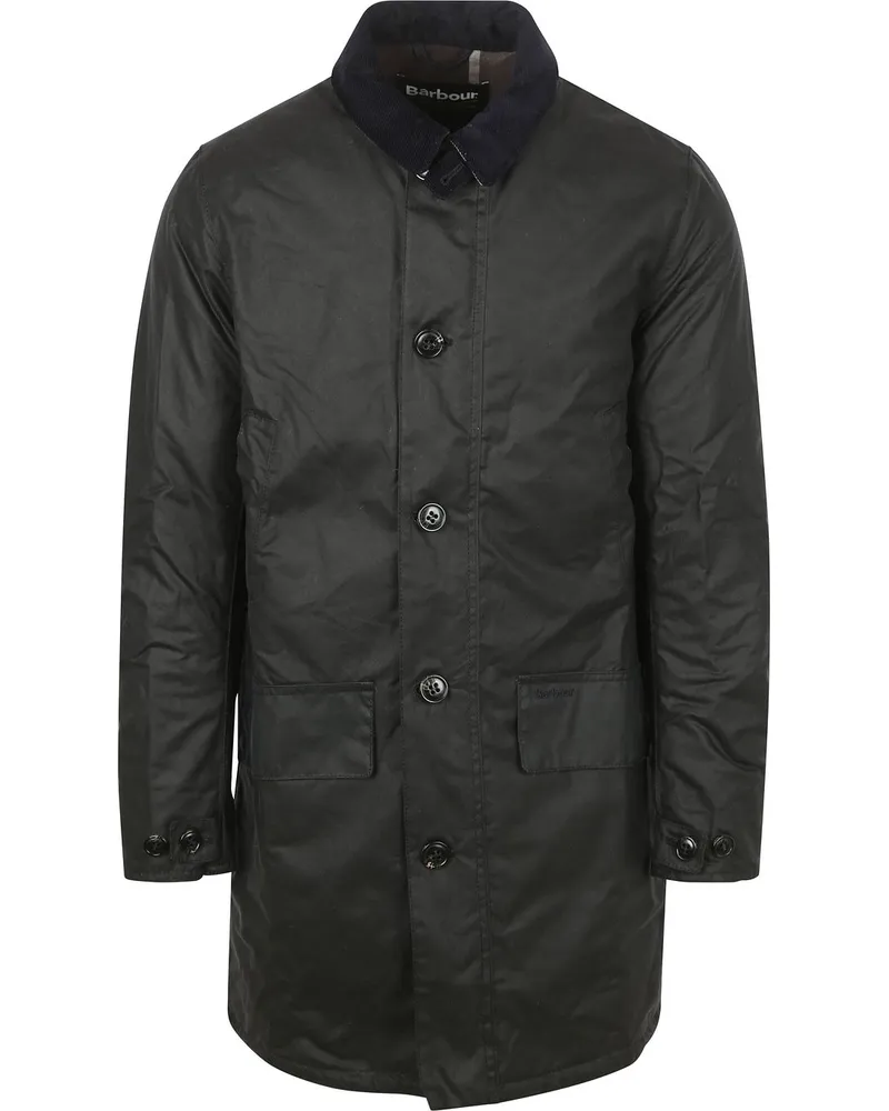 Barbour Wachsjacke Mac Navy Blau