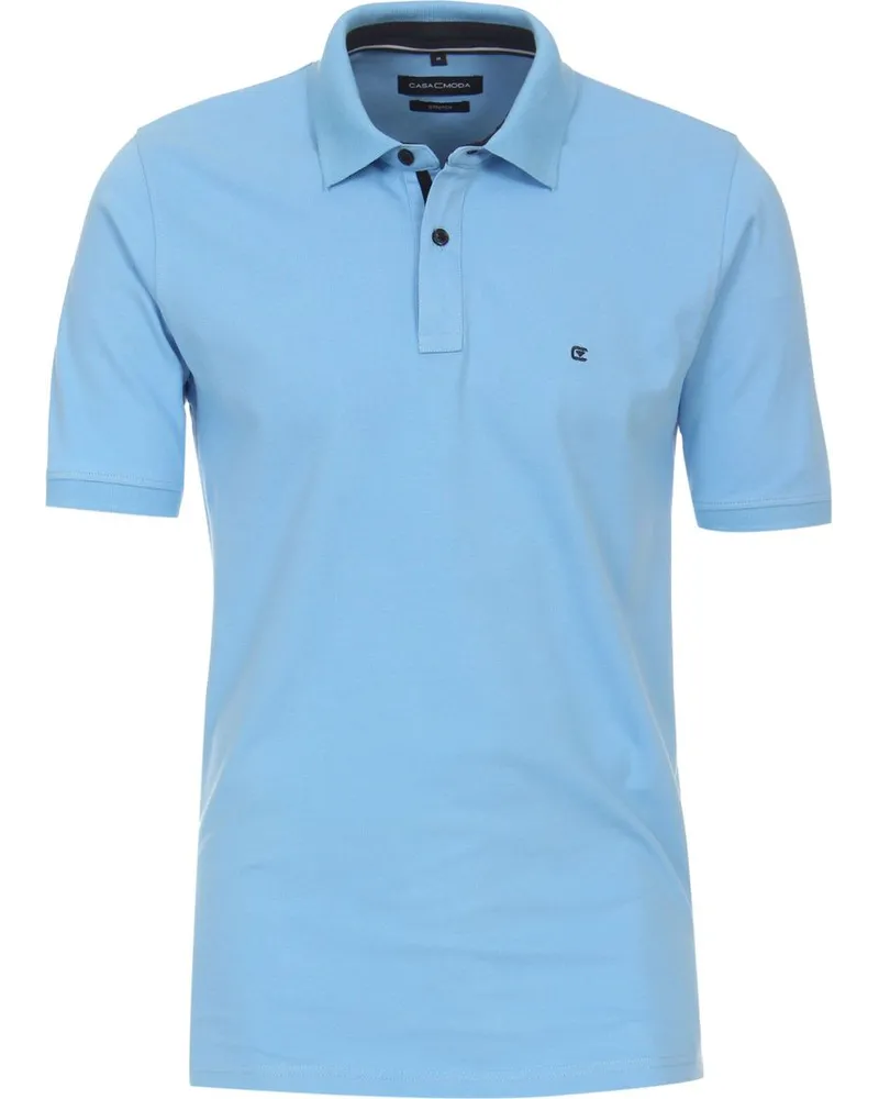 CasaModa Poloshirt Hellblau Blau