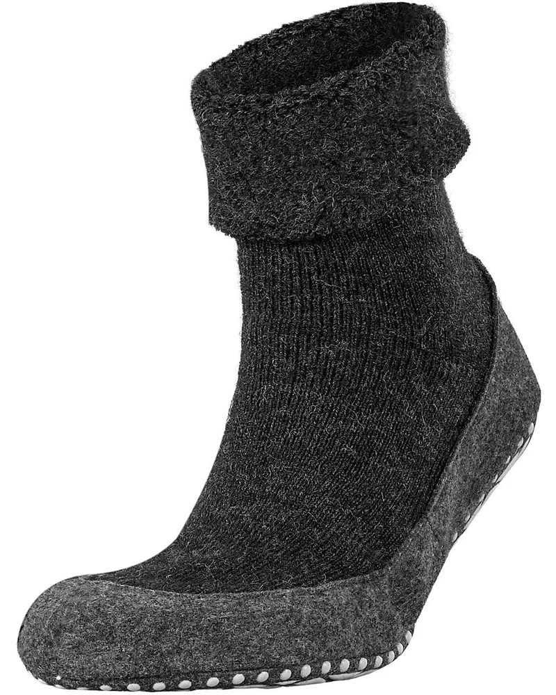Falke Cosyshoe Hausschuhe Anthrazit Grau