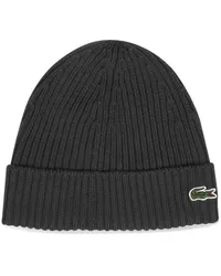 Lacoste Knitted Mütze Wool Schwarz Schwarz