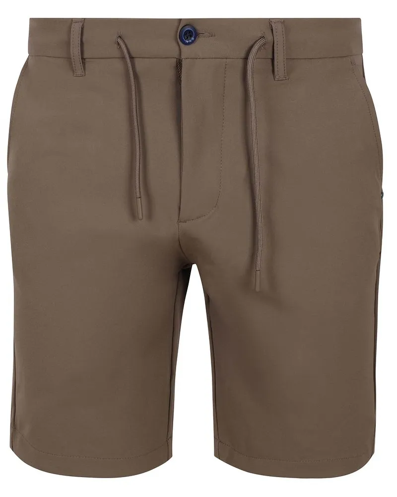 No Excess Chino Short 4-Way Stretch Sedoc Khaki Khaki