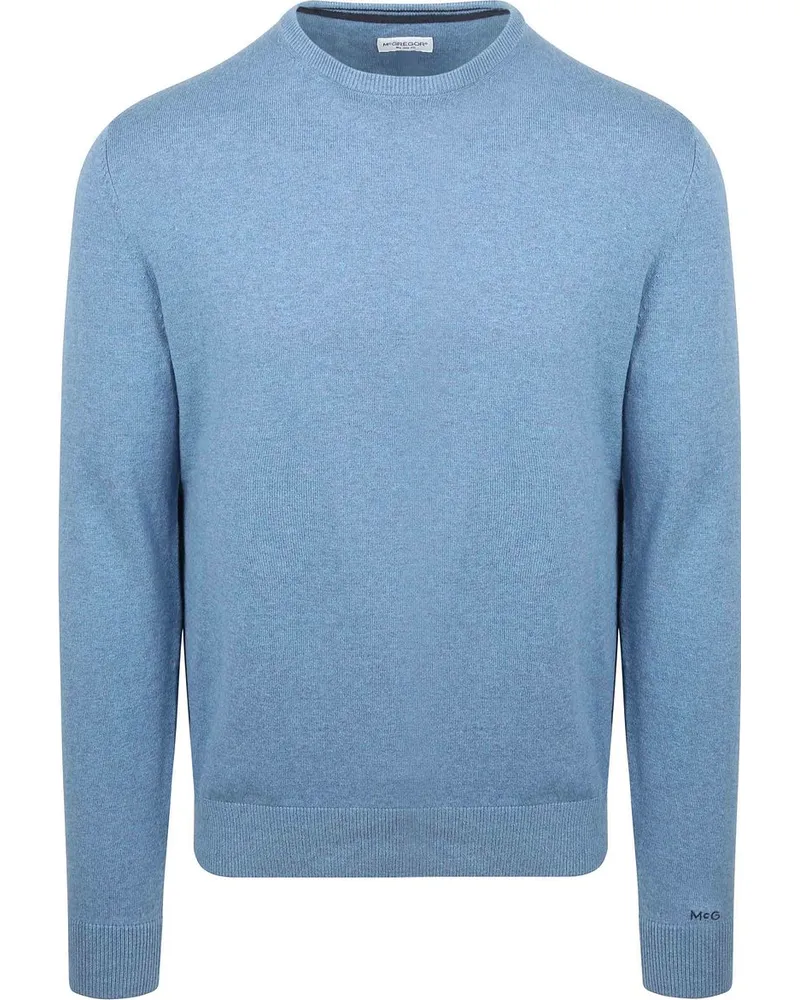 McGregor Pullover Merino Blend Hellblau Hellblau