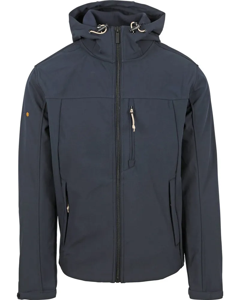 Superdry. Soft Shell Jacke Navy Blau