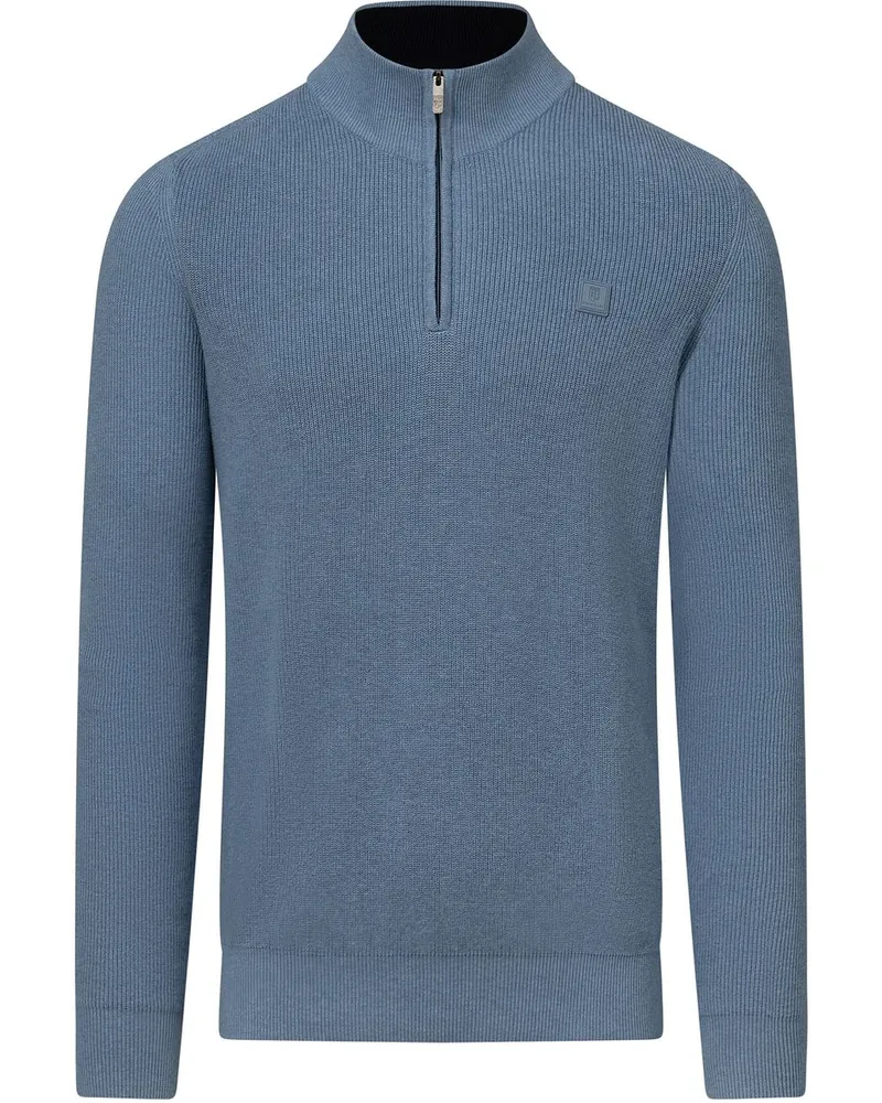 State of Art Half Zip Pullover Blau Blau