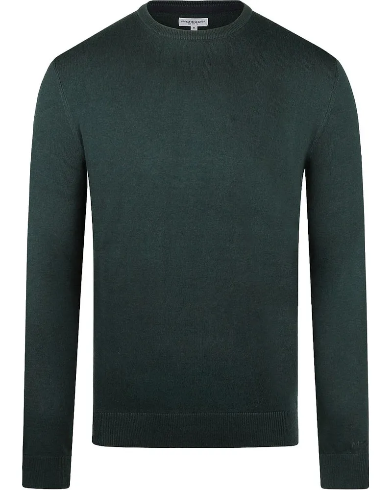 McGregor Pullover Merinowolle Dunkelgrün Grün