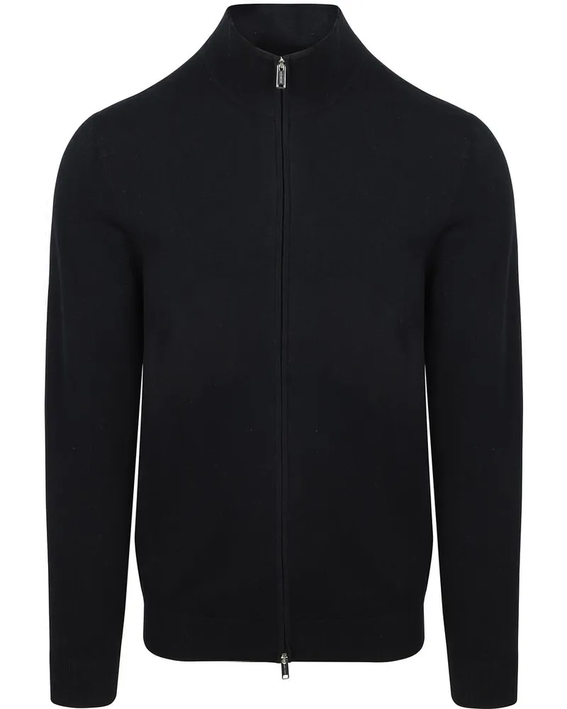 Profuomo Strickjacke Navy Dunkelblau