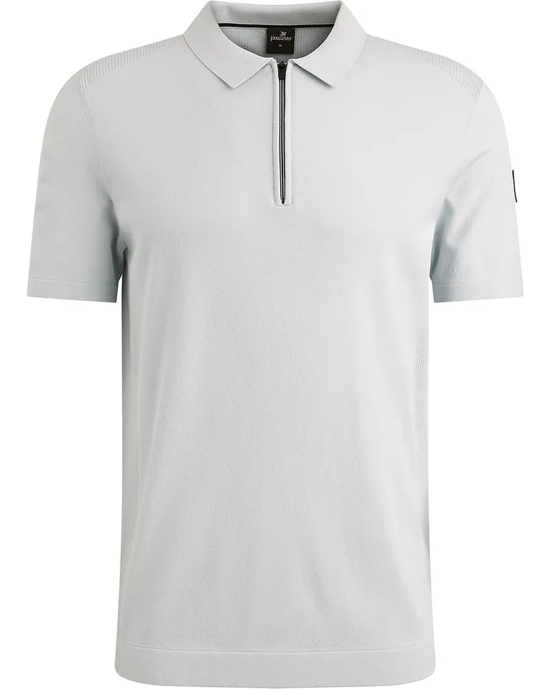 Vanguard Polo Half-Zip Hellblau Hellblau