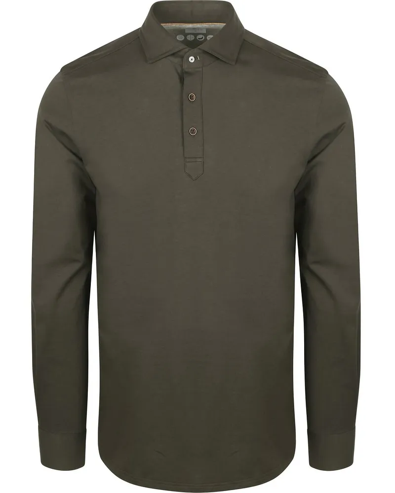 R2 Amsterdam R2 Camicia Polo Jersey Dunkelgrün Dunkelgrün