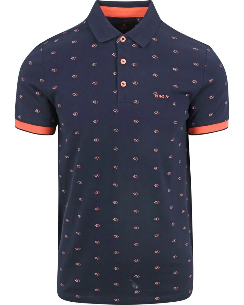 New Zealand Auckland NZA) Poloshirt Pirongia Navy Dunkelblau