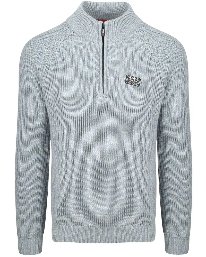 New Zealand Auckland NZA) Half Zip Pullover Drake Hellblau Hellblau