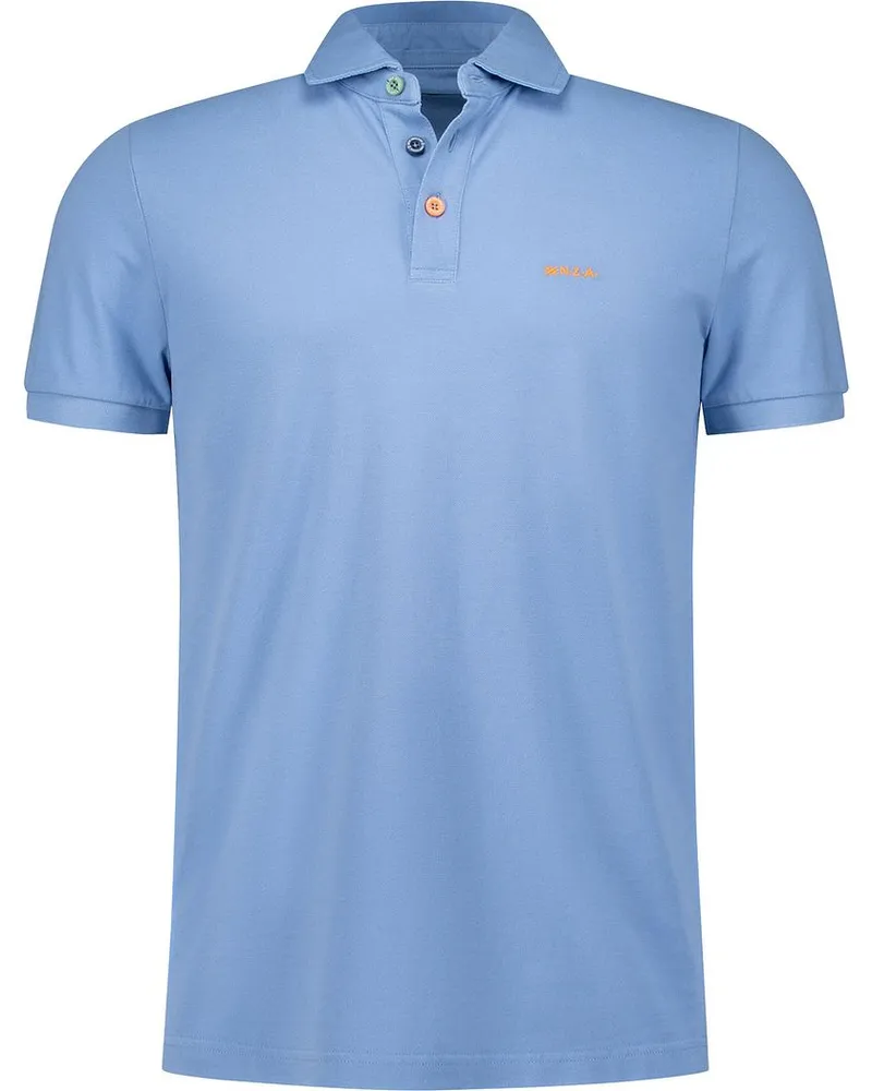 New Zealand Auckland NZA) Polo Peter Pacific Blue Blau