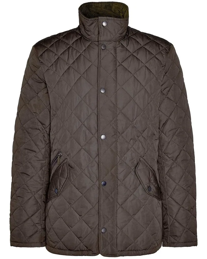 Barbour Steppjacke Chelsea Olivgrün Grün