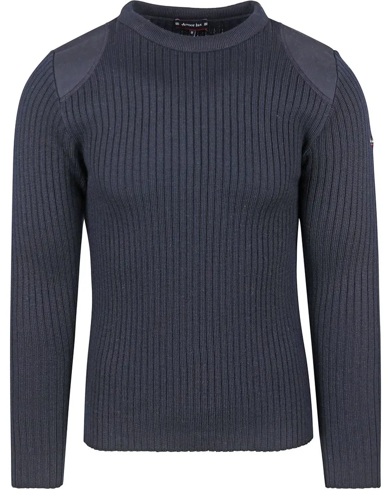 Armor-Lux Binic Pullover Wolle Navy Dunkelblau
