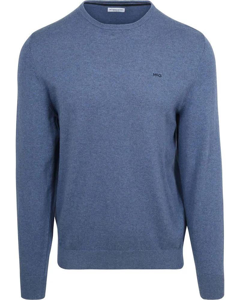 McGregor Pullover Cotton Cashmere Vintage Blau Blau