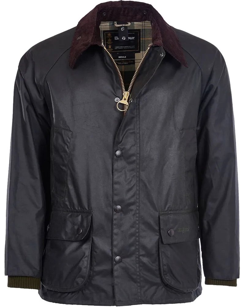 Barbour Classic Bedale Classic Wachsjacke Olivgrün Grün