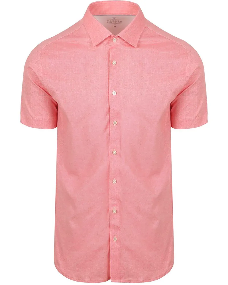 DESOTO Short Sleeve Jersey Hemd Coral Pink