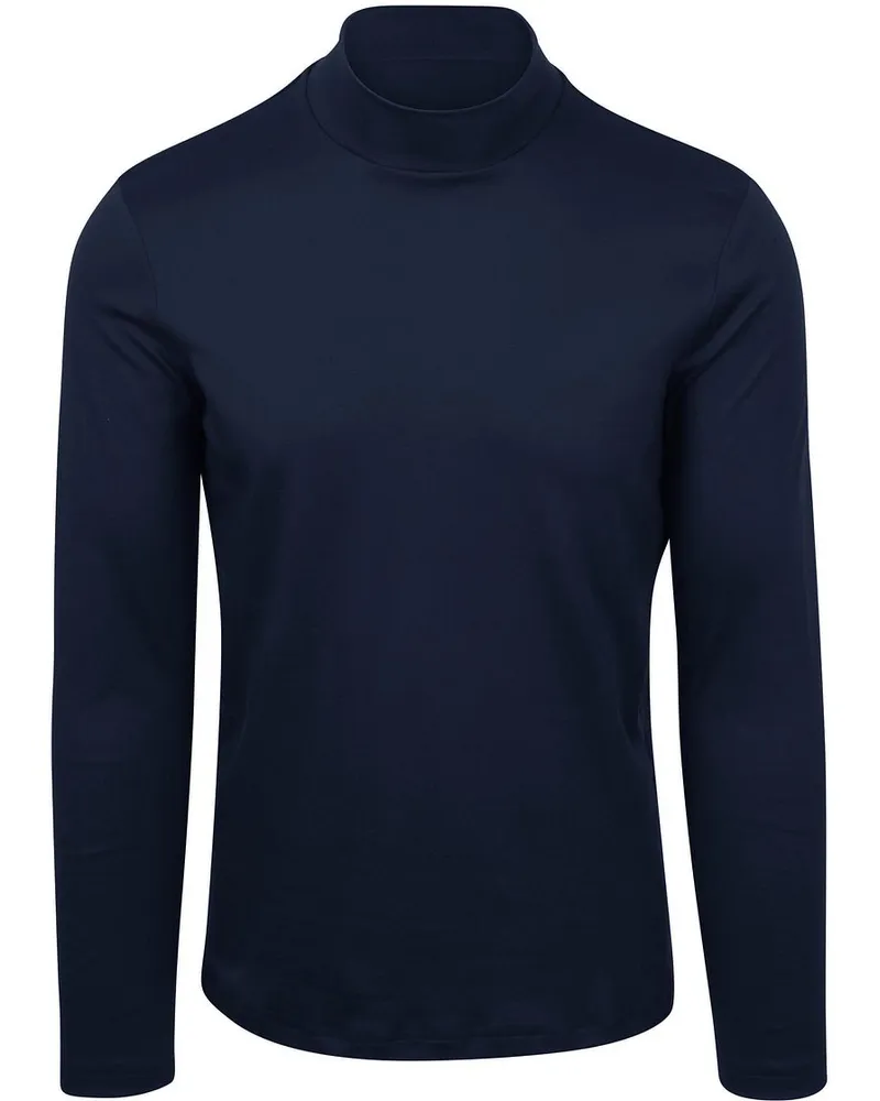 DESOTO Turtleneck Pullover Navy Dunkelblau