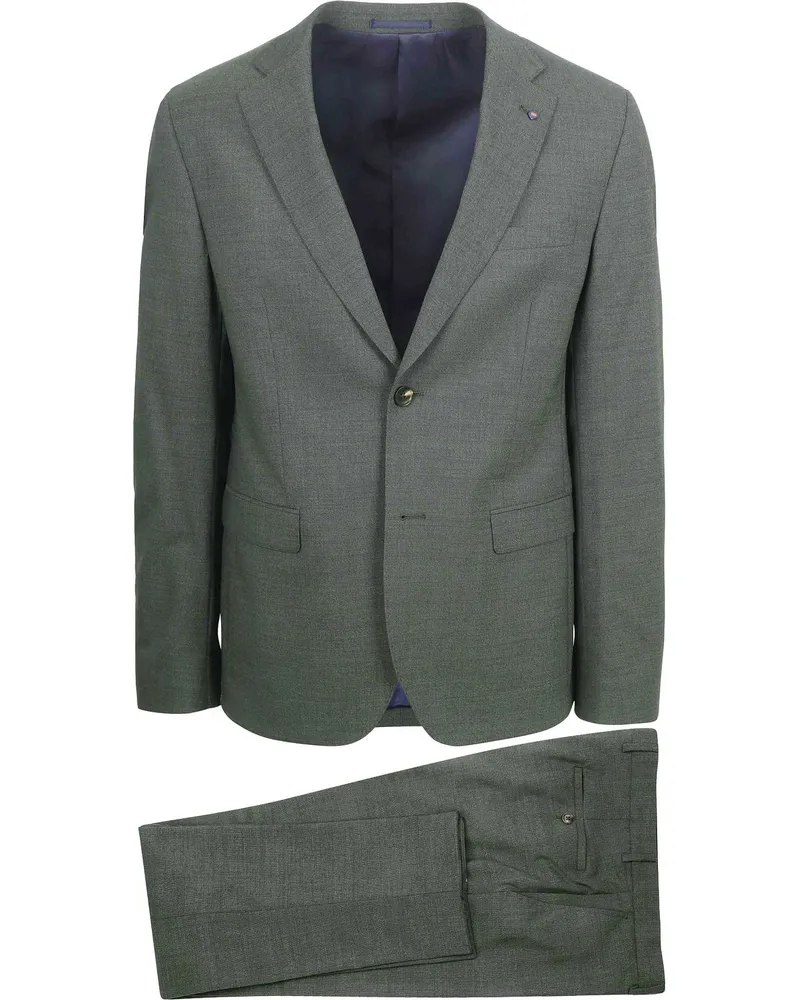 Suitable Toulon Suit Wool Olivgrün Dunkelgrün