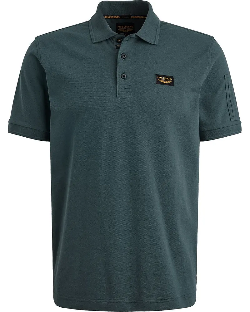 PME Legend American Classic Poloshirt Stargazer Dunkelgrün