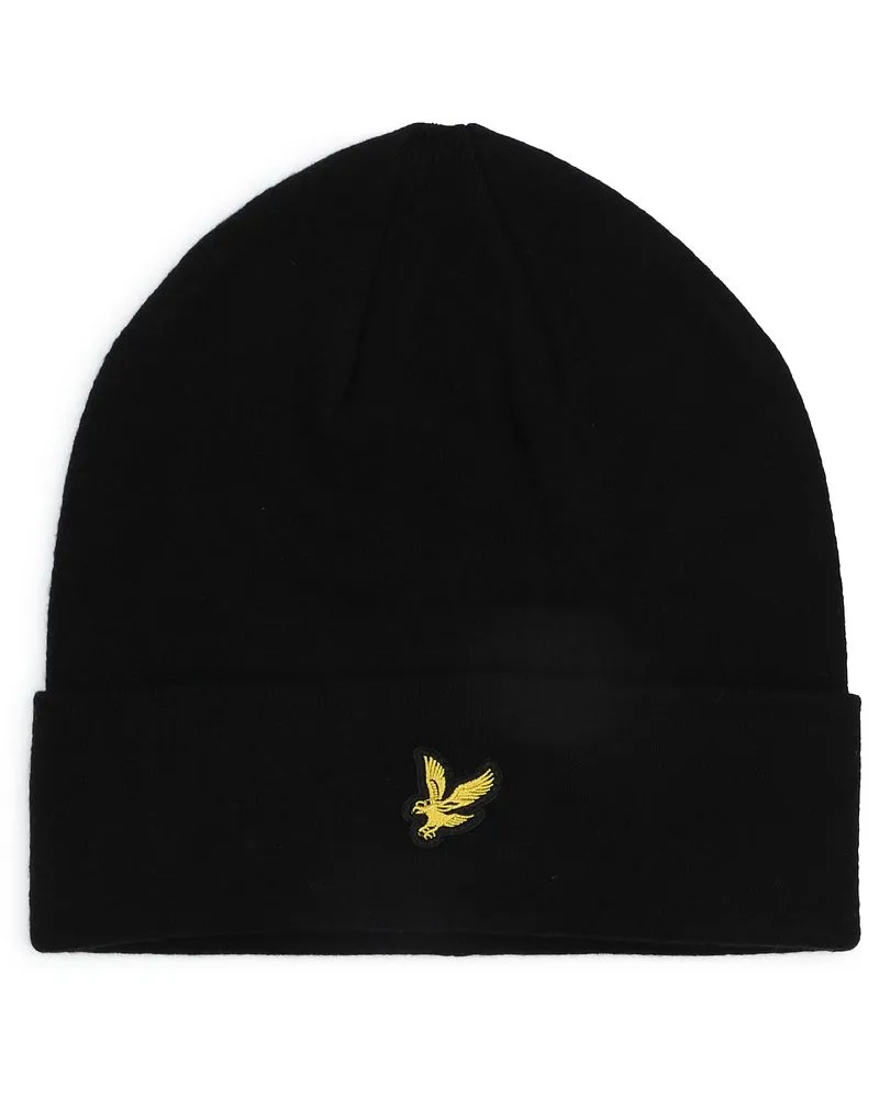 Lyle & Scott Lyle & Scott Beanie Wool Blend Schwarz Schwarz