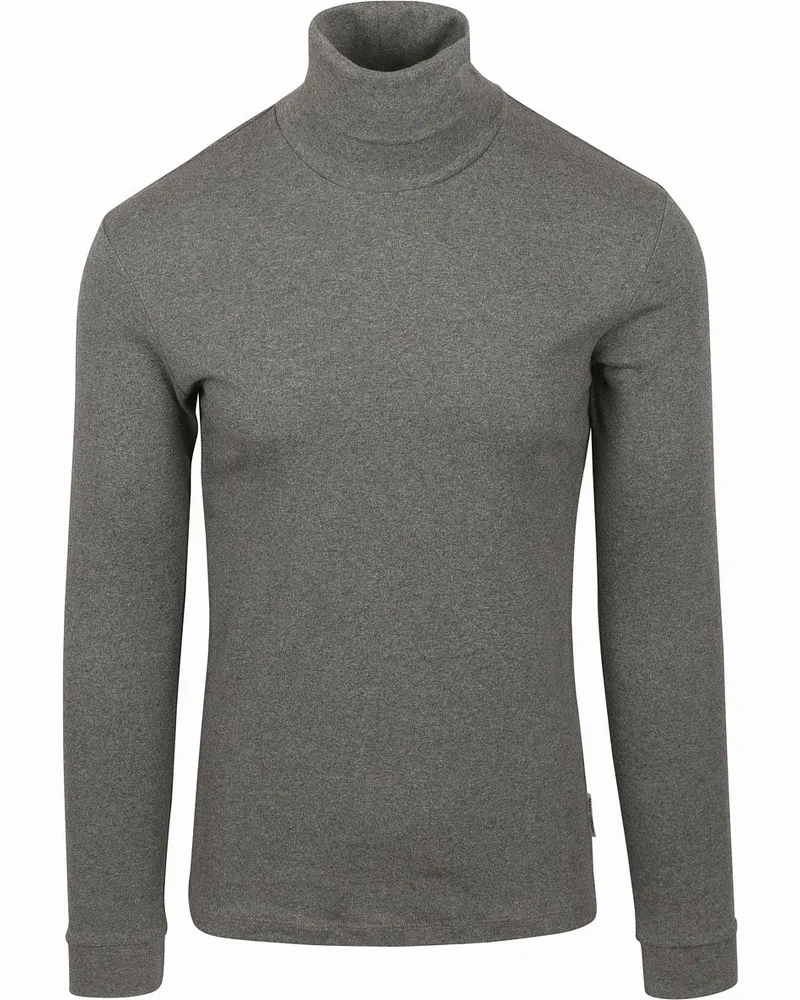Marc O'Polo Rollkragenpullover Grau Anthrazit