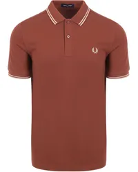 Fred Perry Polo M3600 Brique Rot