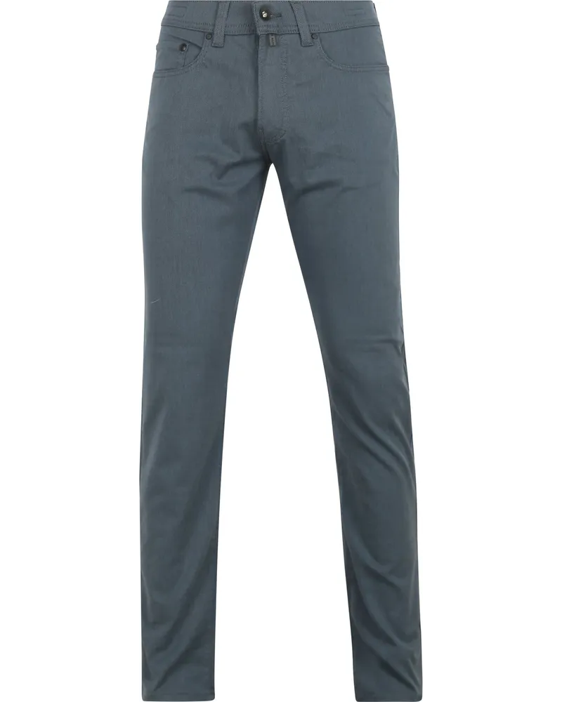 Pierre Cardin Trousers Lyon Tapered Ocean Blau Blau