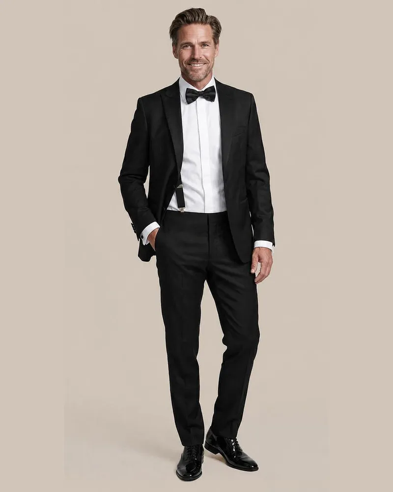 Suitable Smoking New York Wolle Schwarz