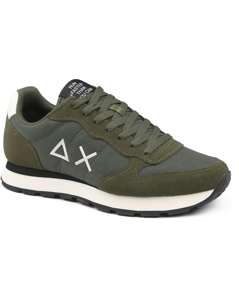 Sun68 Sneaker Tom Fluo Army Grün Dunkelgrün