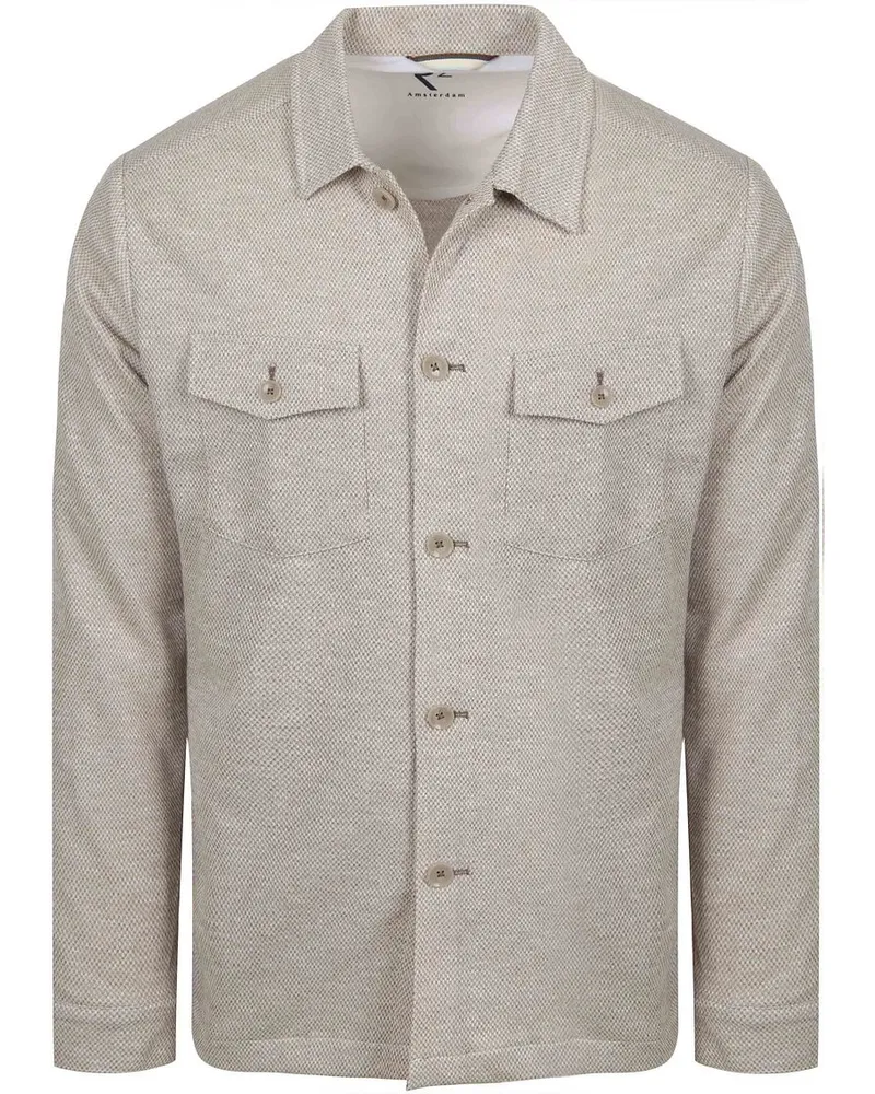 R2 Amsterdam R2 Overshirt Beige Beige