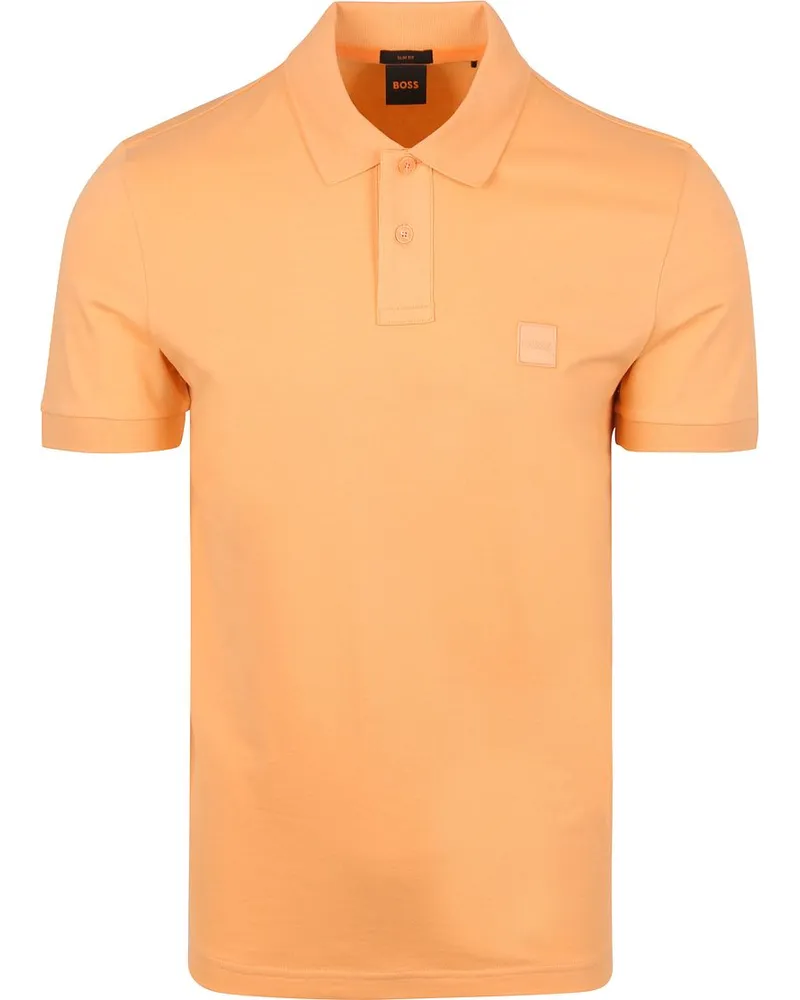 HUGO BOSS Polo Shirt Passenger Orange Orange