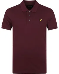 Lyle & Scott Poloshirt Burgundy Bordeaux