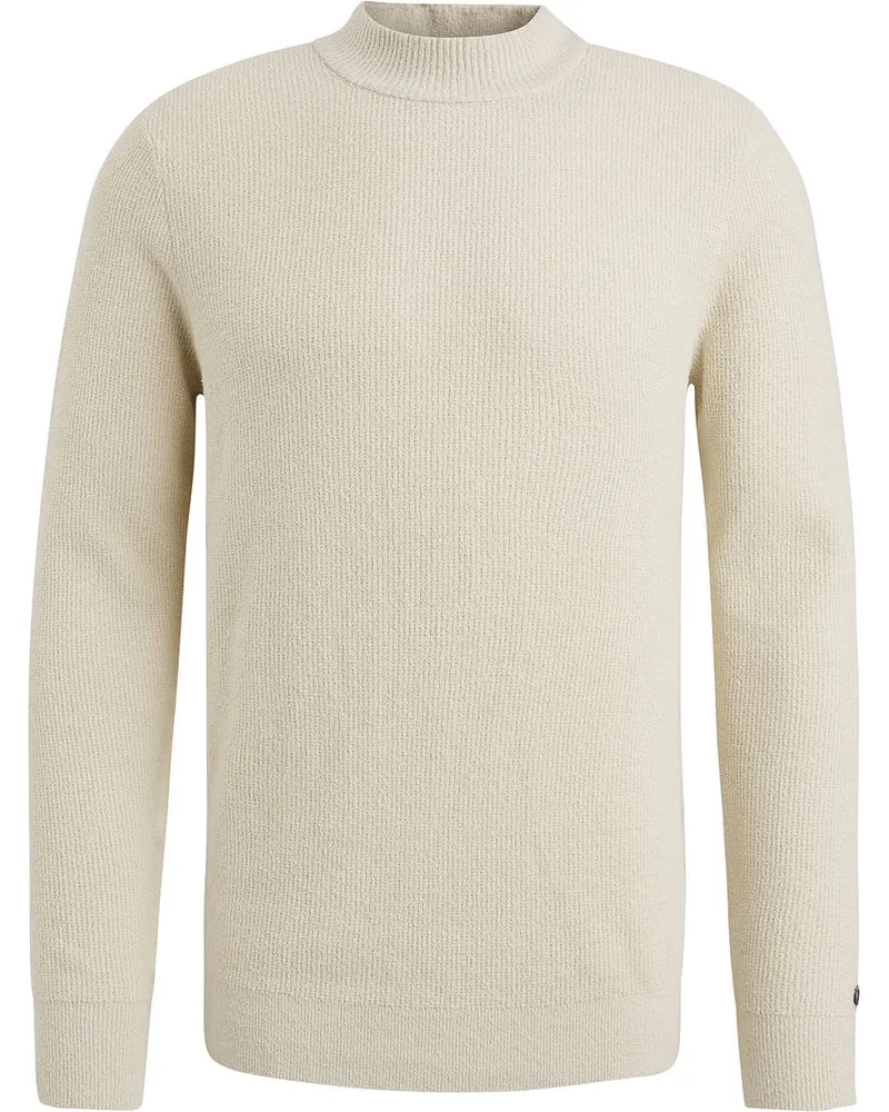 Cast Iron Pullover Fine Bouclé Ecru Wollweiß