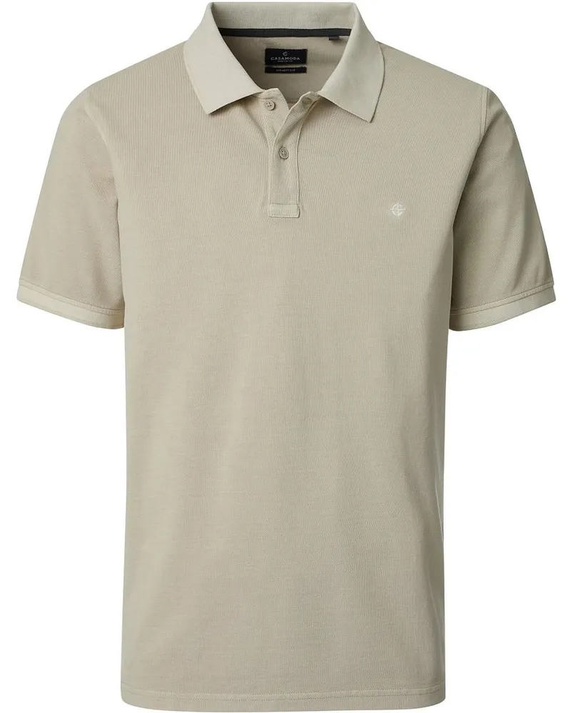 CasaModa Polo Piqué Beige Beige