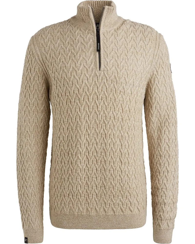 Vanguard Halfzip Pullover Beige Beige