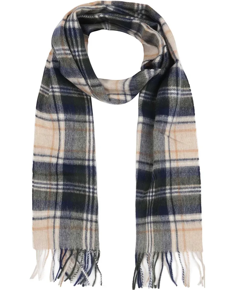 Barbour Schal Woolmix Tartan Beige Beige