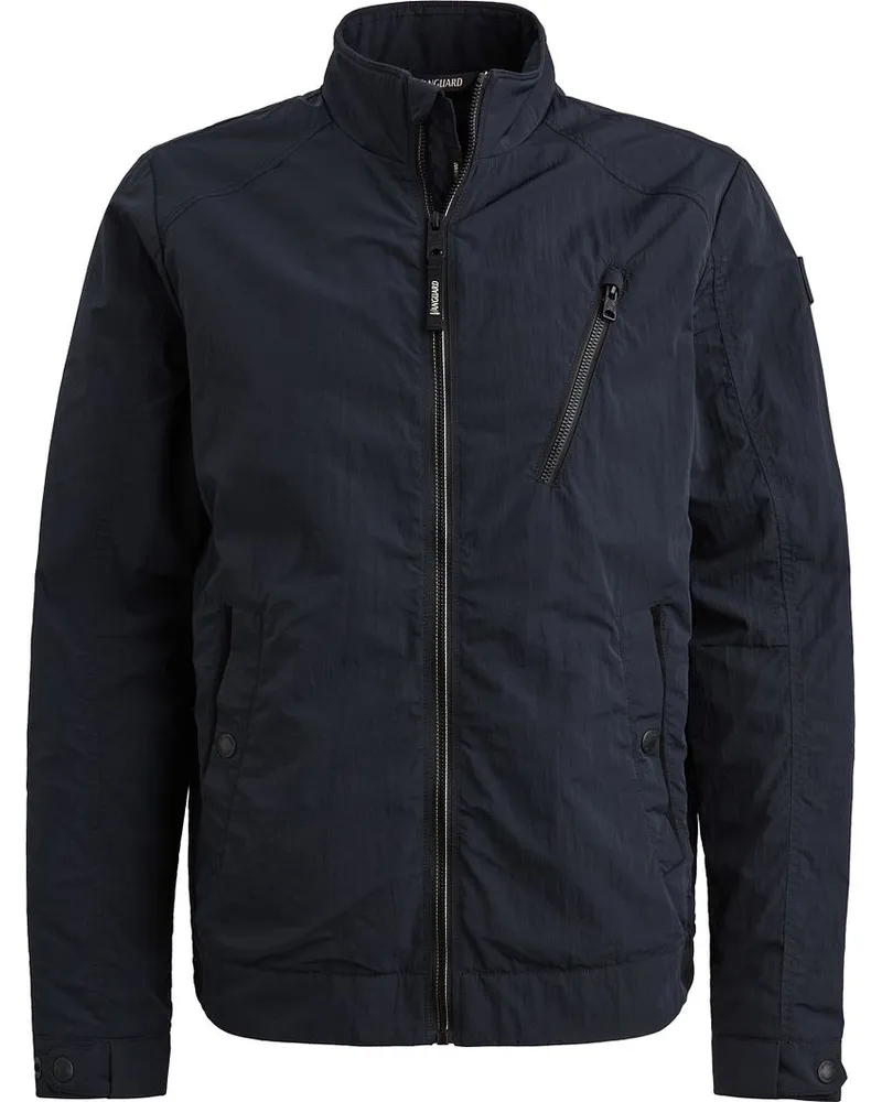 Vanguard Bikerjacke Marine Dunkelblau