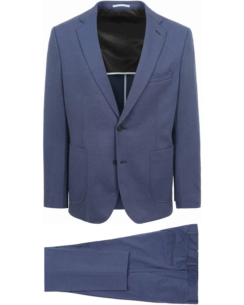 Suitable Jersey Suit Kobaltblau Blau